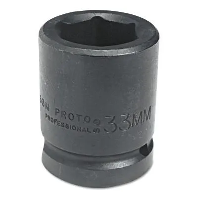 Stanley?? Products Torqueplus Metric Impact Sockets 1 in, 1 in Drive, 27 mm, 6 Points, 10027M