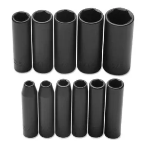 Stanley?? Products Torqueplus Metric Impact Sockets 1/4 in, 1/4 in Drive, 12 mm, 6 Points, 6912M