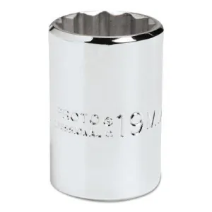 Stanley® Products Torqueplus Metric Sockets 1/2 in, 1/2 in Drive, 20 mm, 12 Points, 5420M