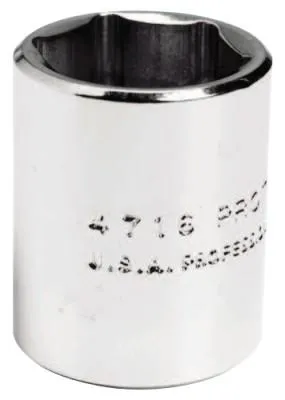 Stanley® Products Torqueplus Sockets 1/4 in, 1/4 in Drive, 7/16 in, 12 Points, 4714T