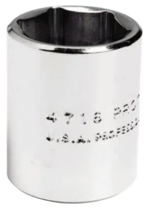 Stanley® Products Torqueplus Sockets 1/4 in, 1/4 in Drive, 7/16 in, 12 Points, 4714T