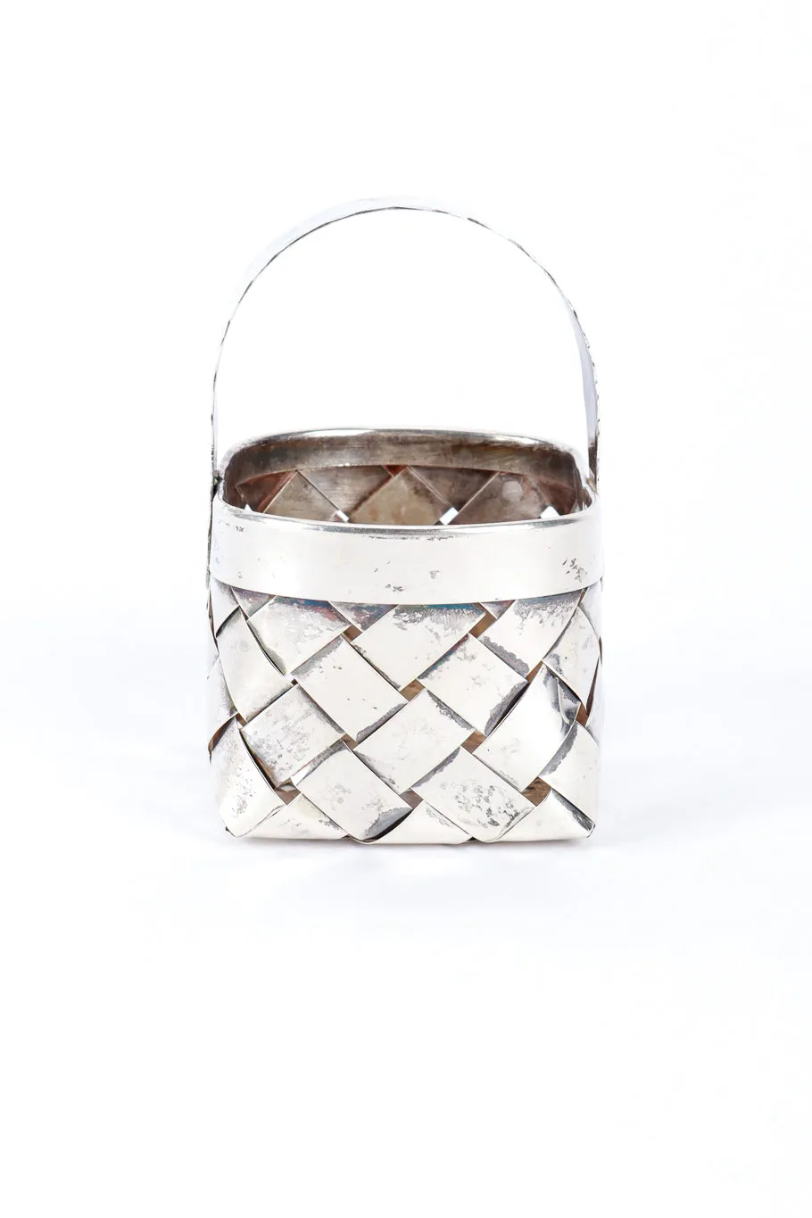 Sterling Woven Basket III