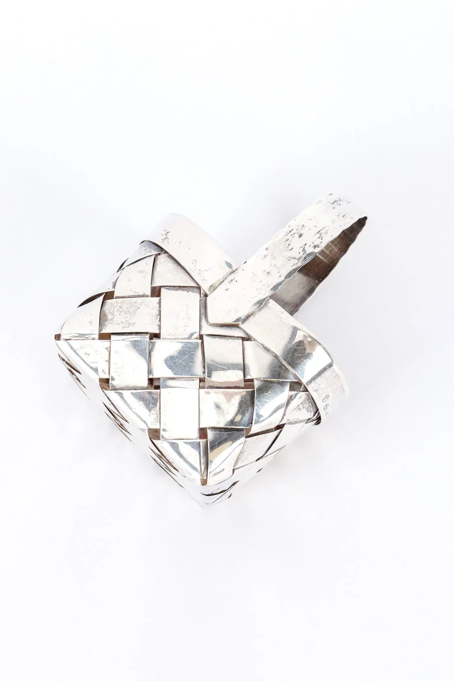 Sterling Woven Basket III