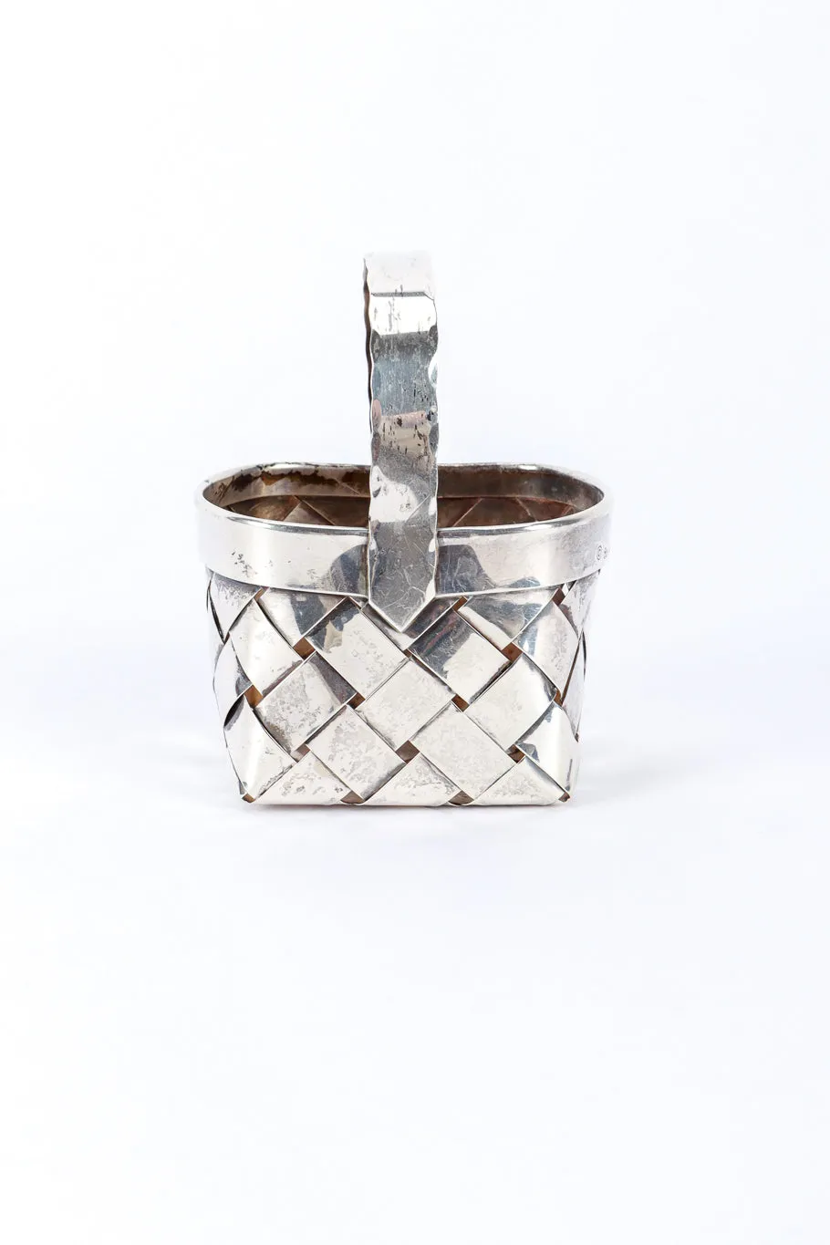 Sterling Woven Basket III