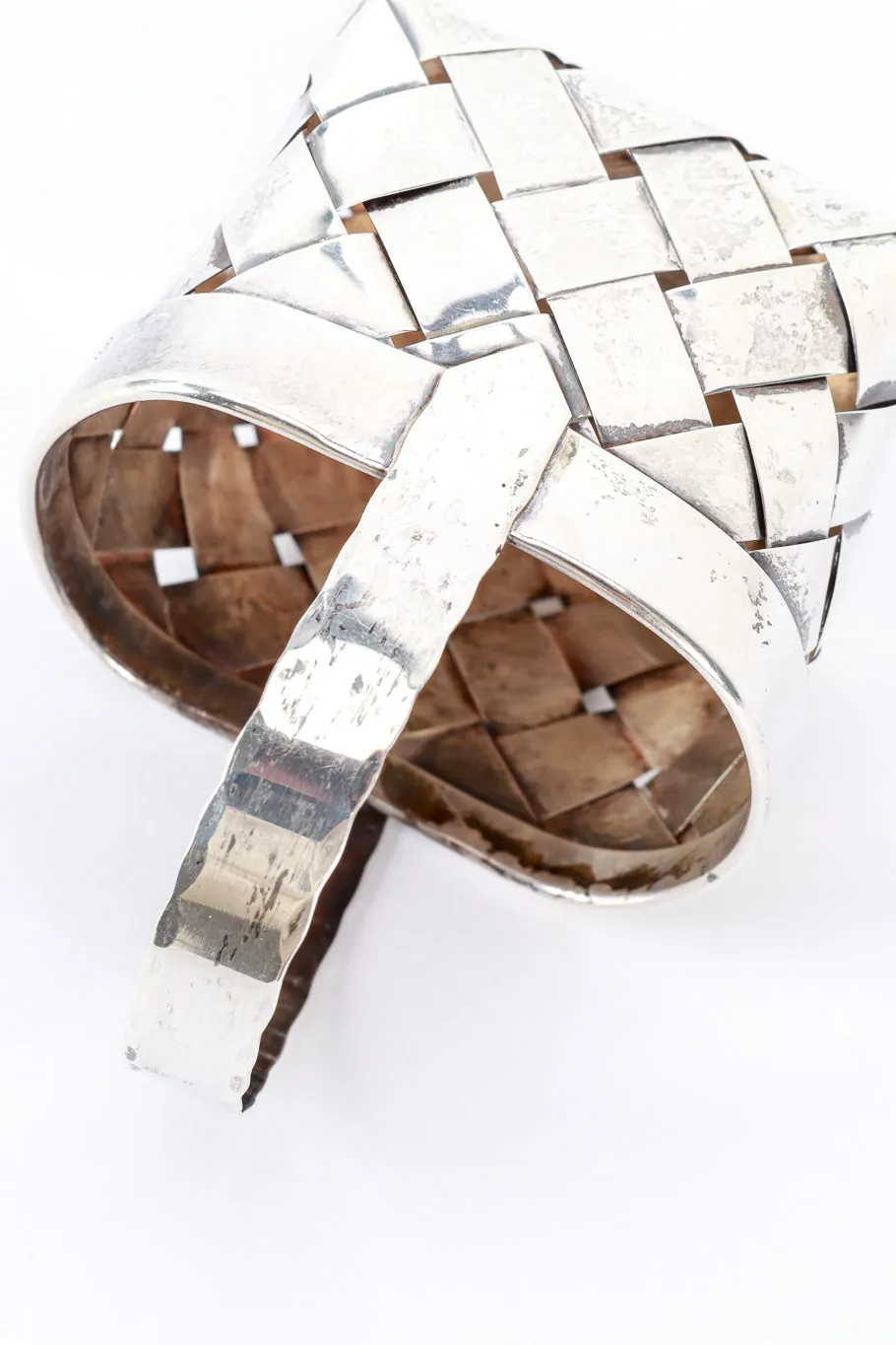 Sterling Woven Basket III