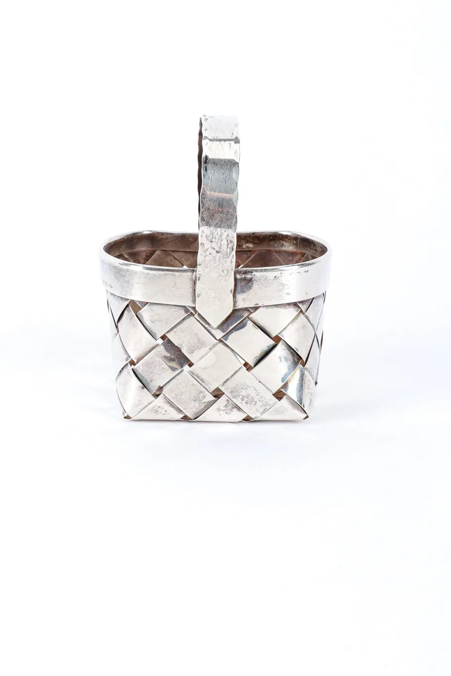 Sterling Woven Basket III