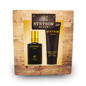 Stetson Black 2 Pc. Gift Set For Men