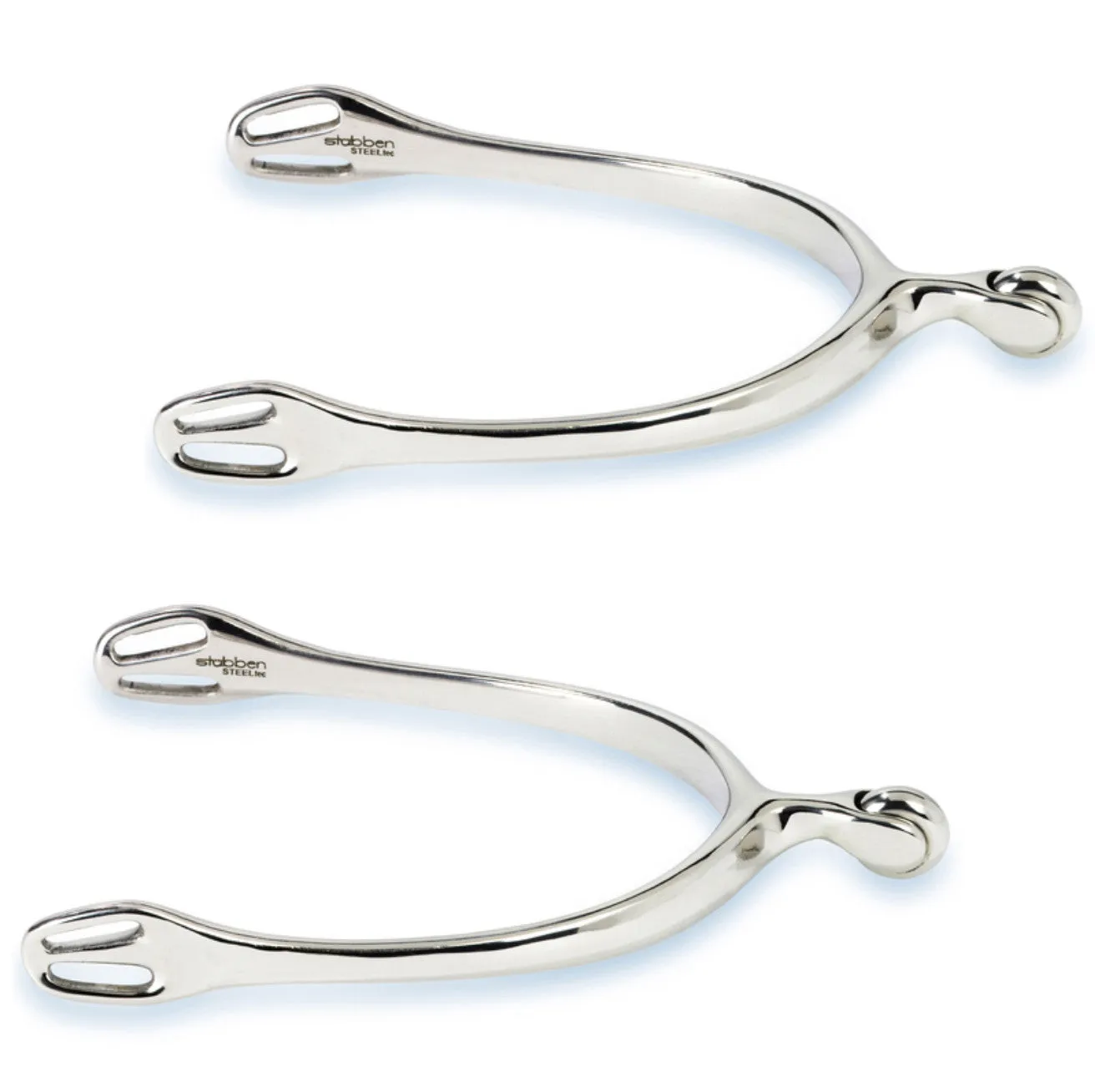 Stubben Steeltec Dynamic Smooth Roller Spurs 25mm (1169)
