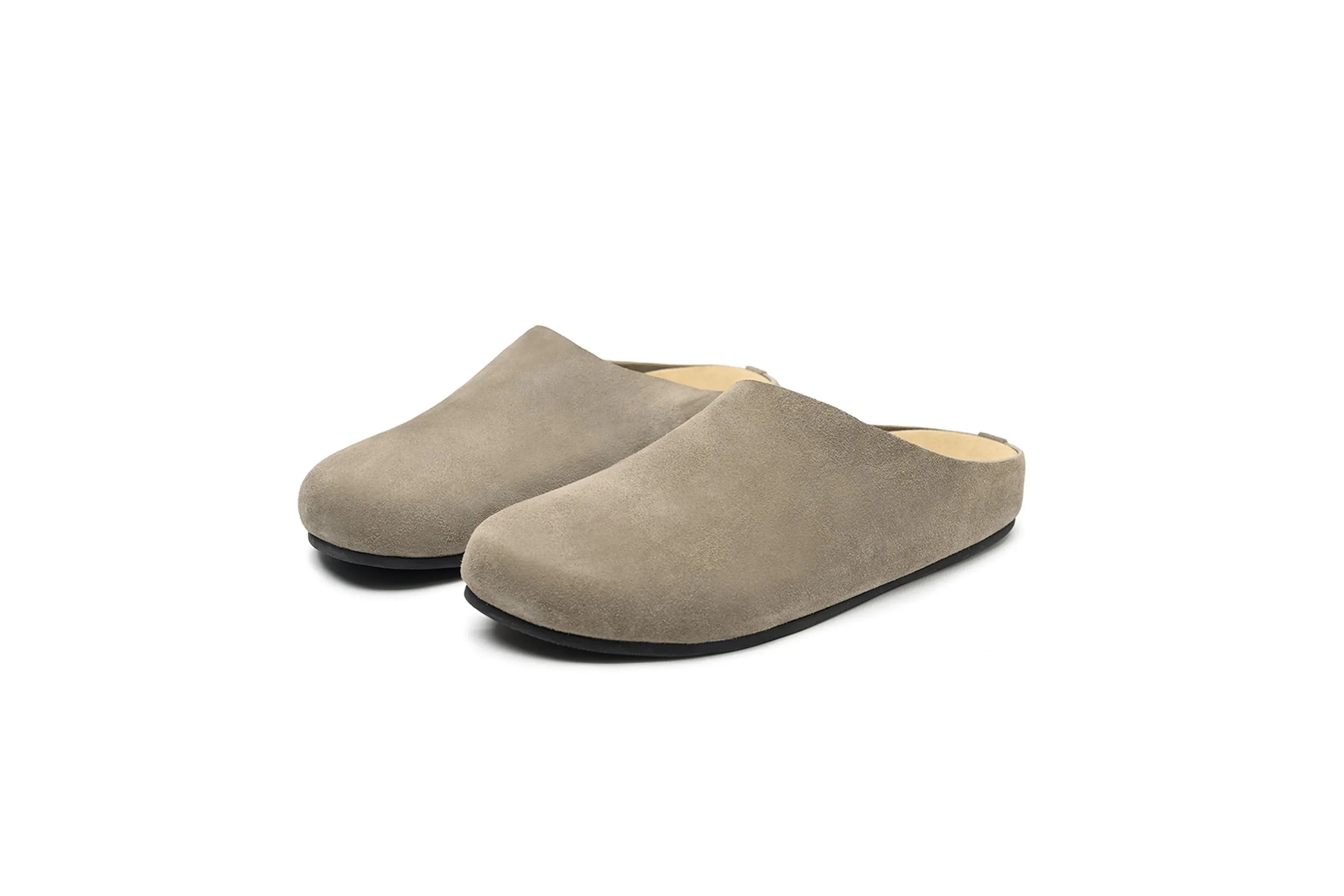 Suede Slip-On Mule