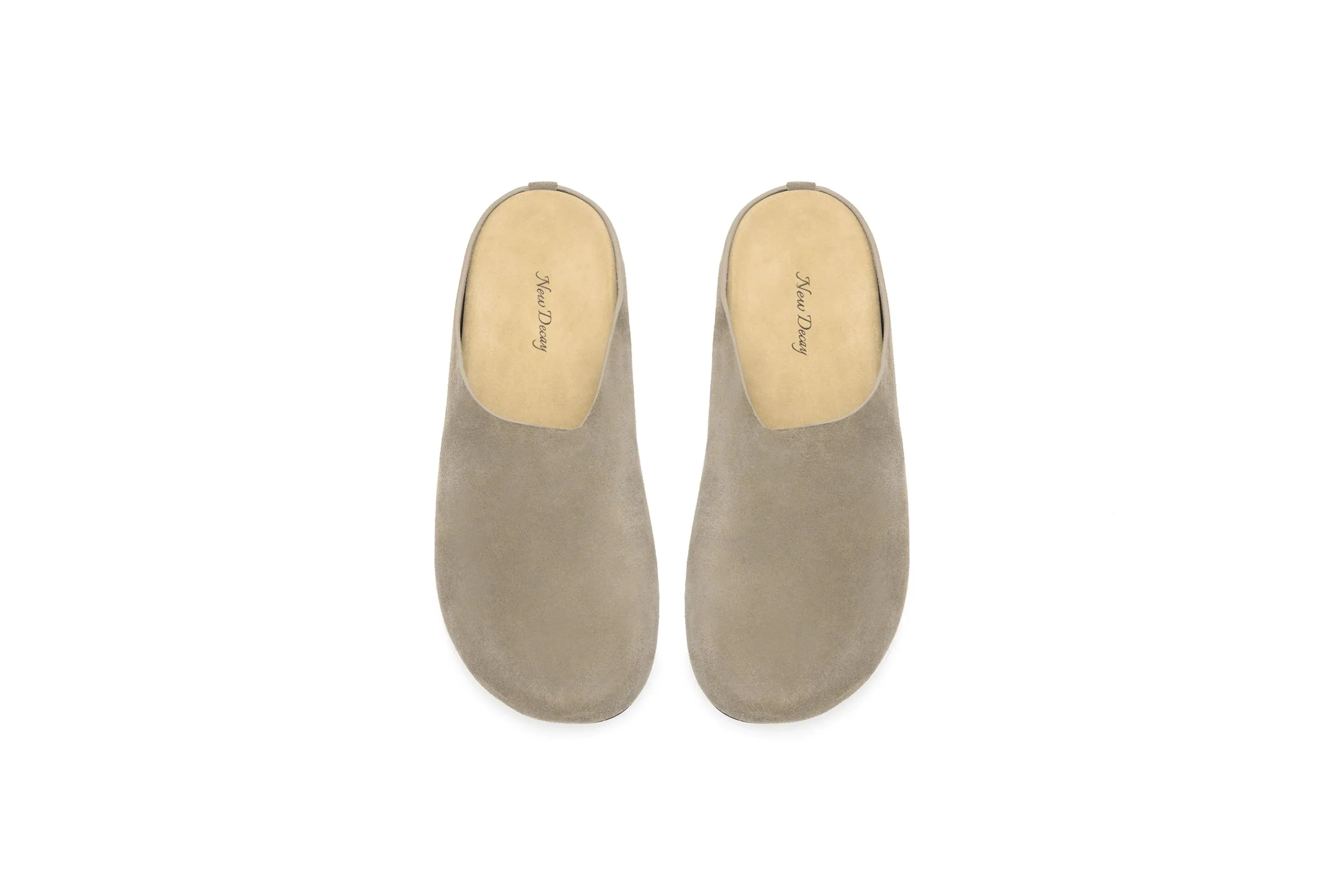 Suede Slip-On Mule