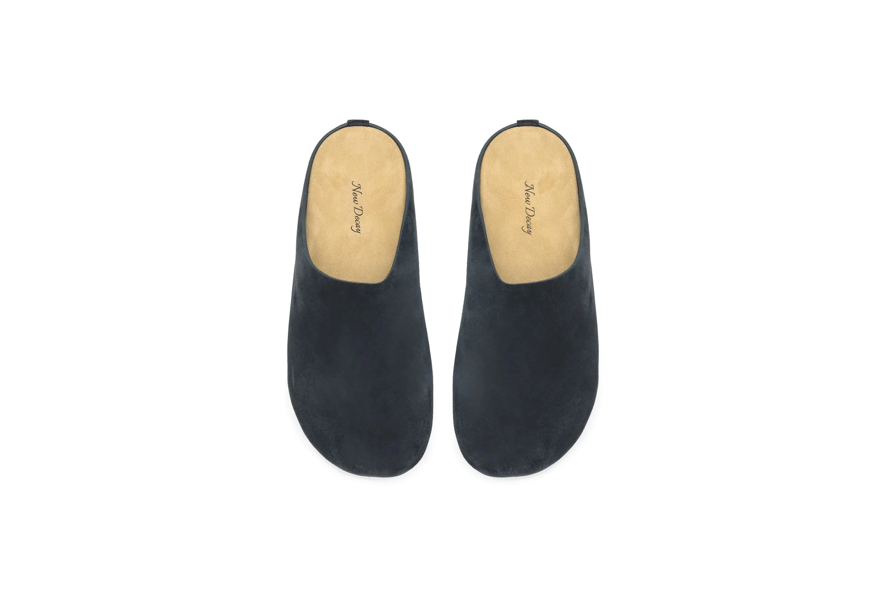 Suede Slip-On Mule