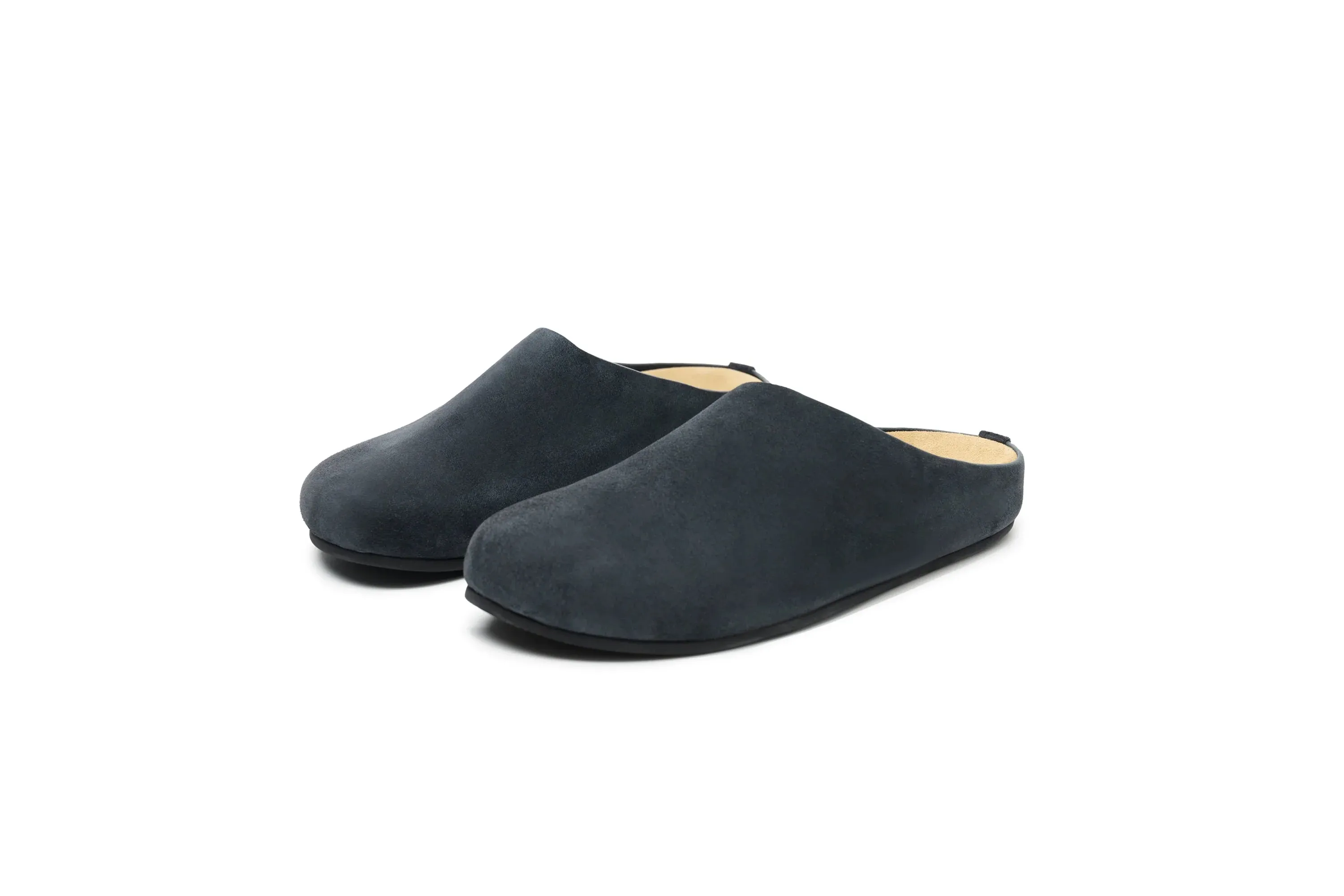 Suede Slip-On Mule