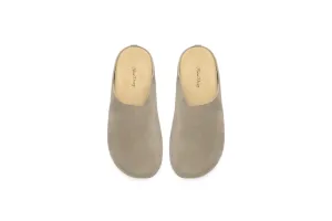 Suede Slip-On Mule
