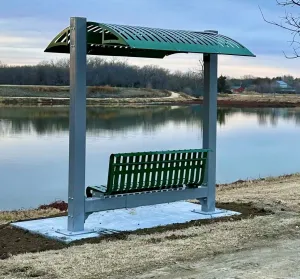 Sun Charge Systems Northport Canopy Charging Bench