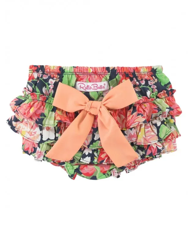 Sunset Garden Woven RuffleButt