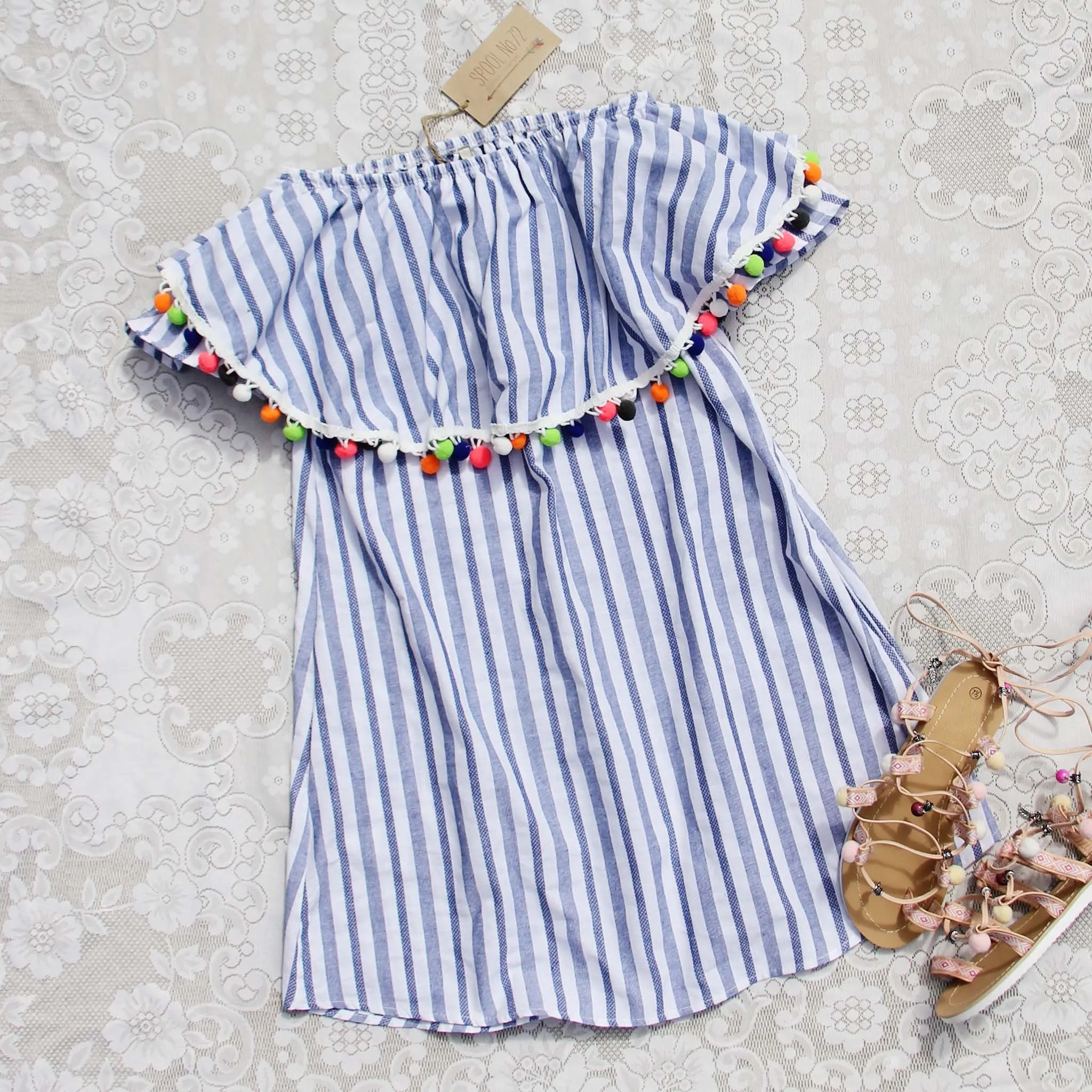 Sweet Pom Pom Dress