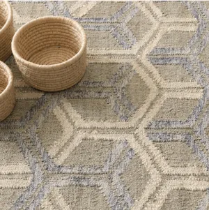 Tala Blue Woven Rug