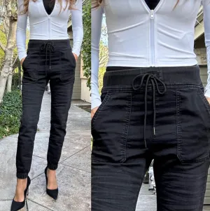 Tali Black Denim