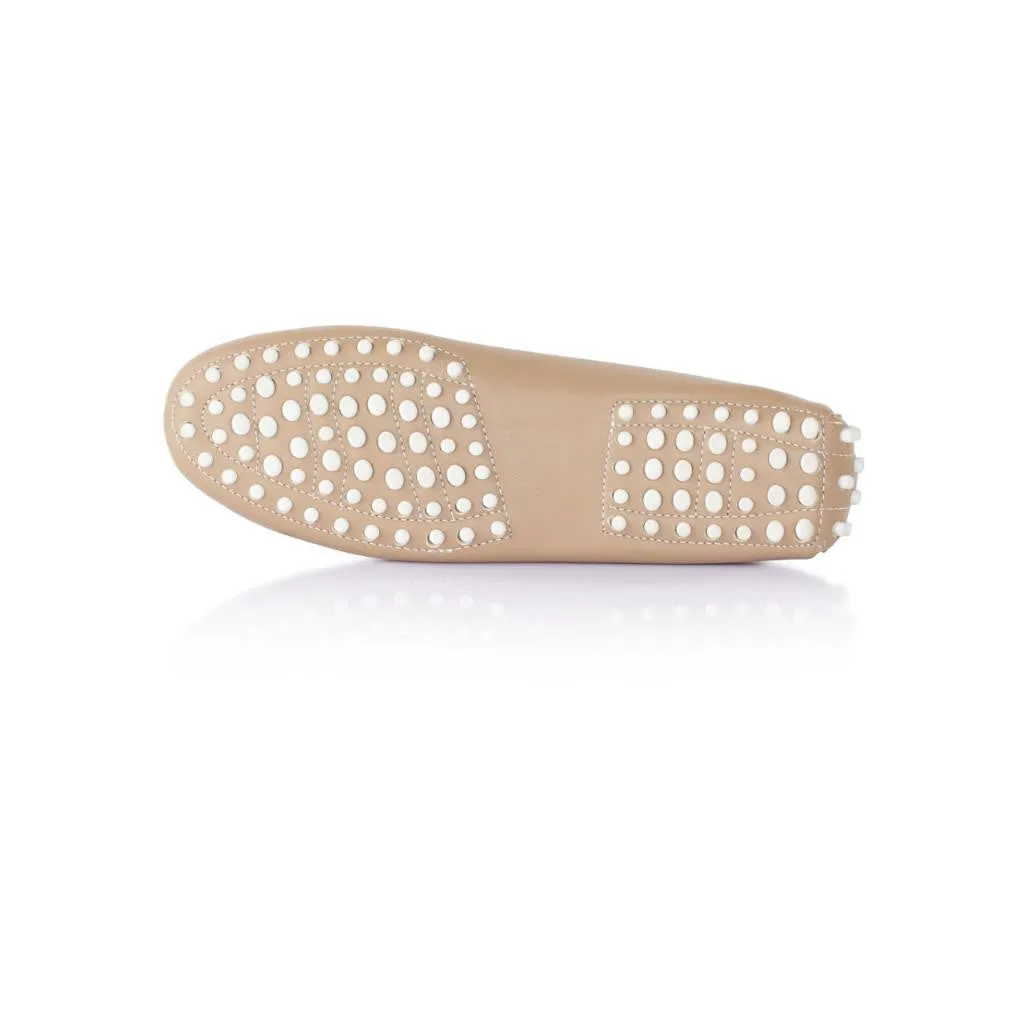 Tan Calf Leather with White Leather Laces