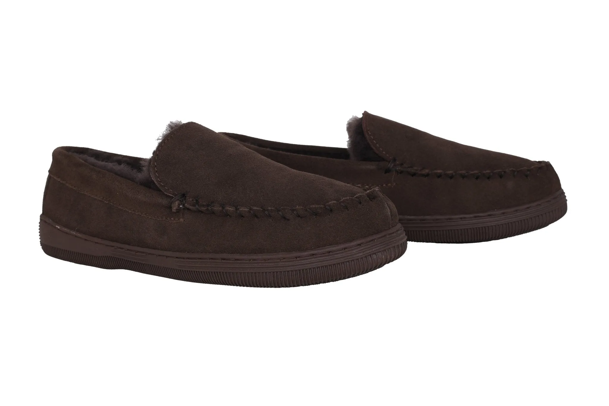 'Tesero' men's homeslippers - brown