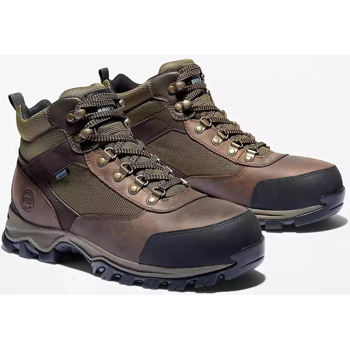 Timberland Pro Men's Keele Ridge Steel Toe WP Work Boot -Brown- TB1A1Q8O214