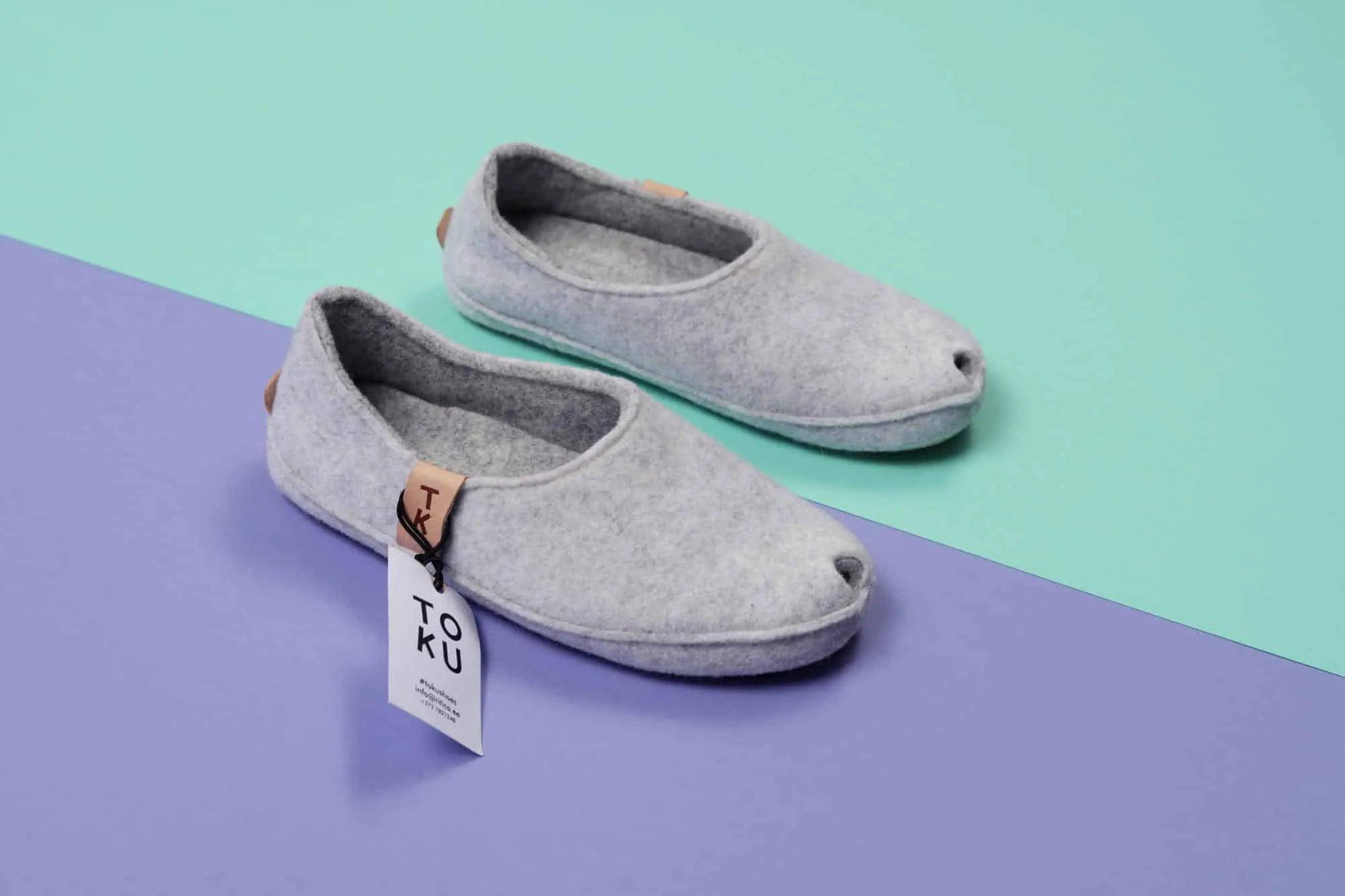 TOKU Budapest Slippers - White