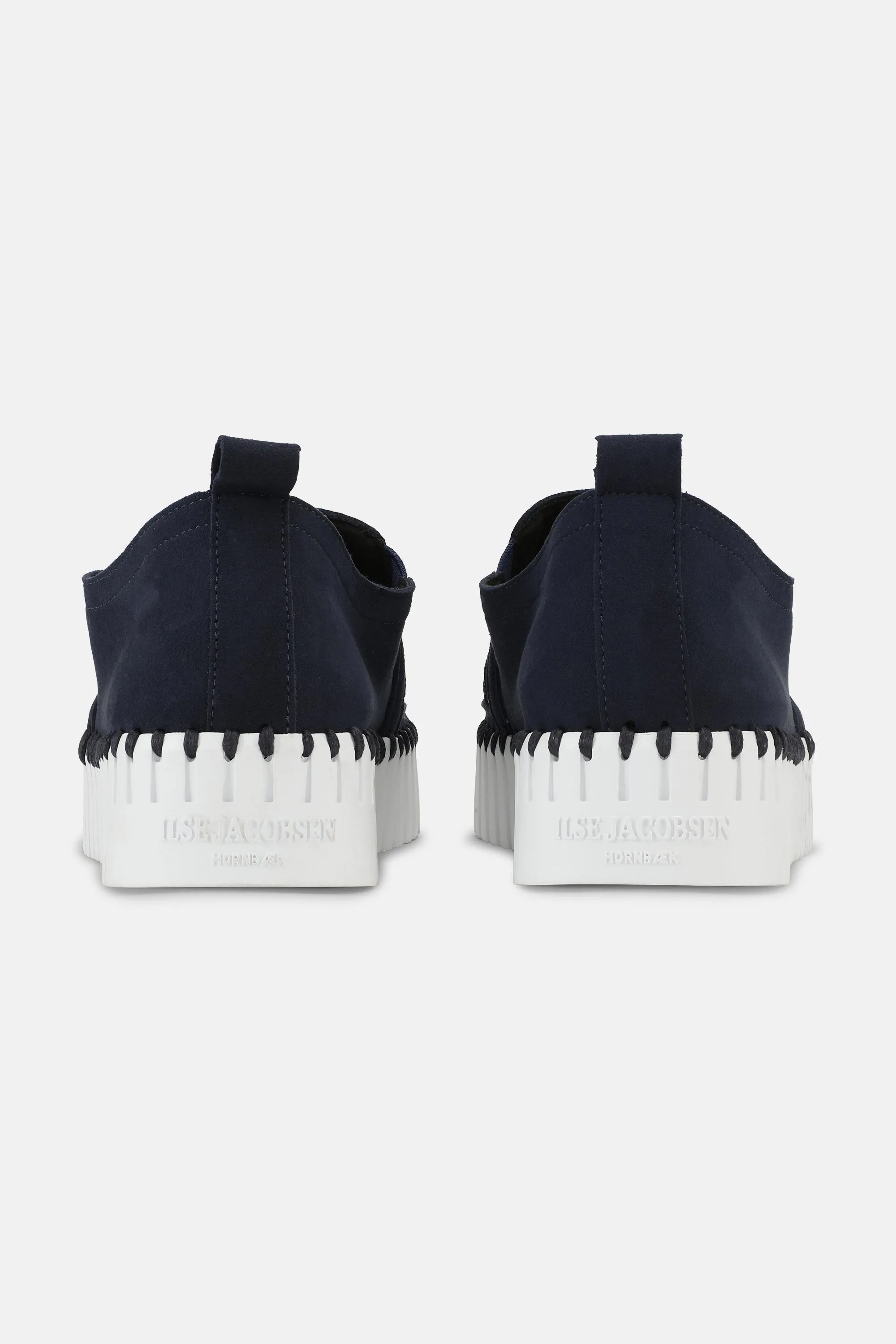 Tulip Plateauschuhe - Dark Indigo White