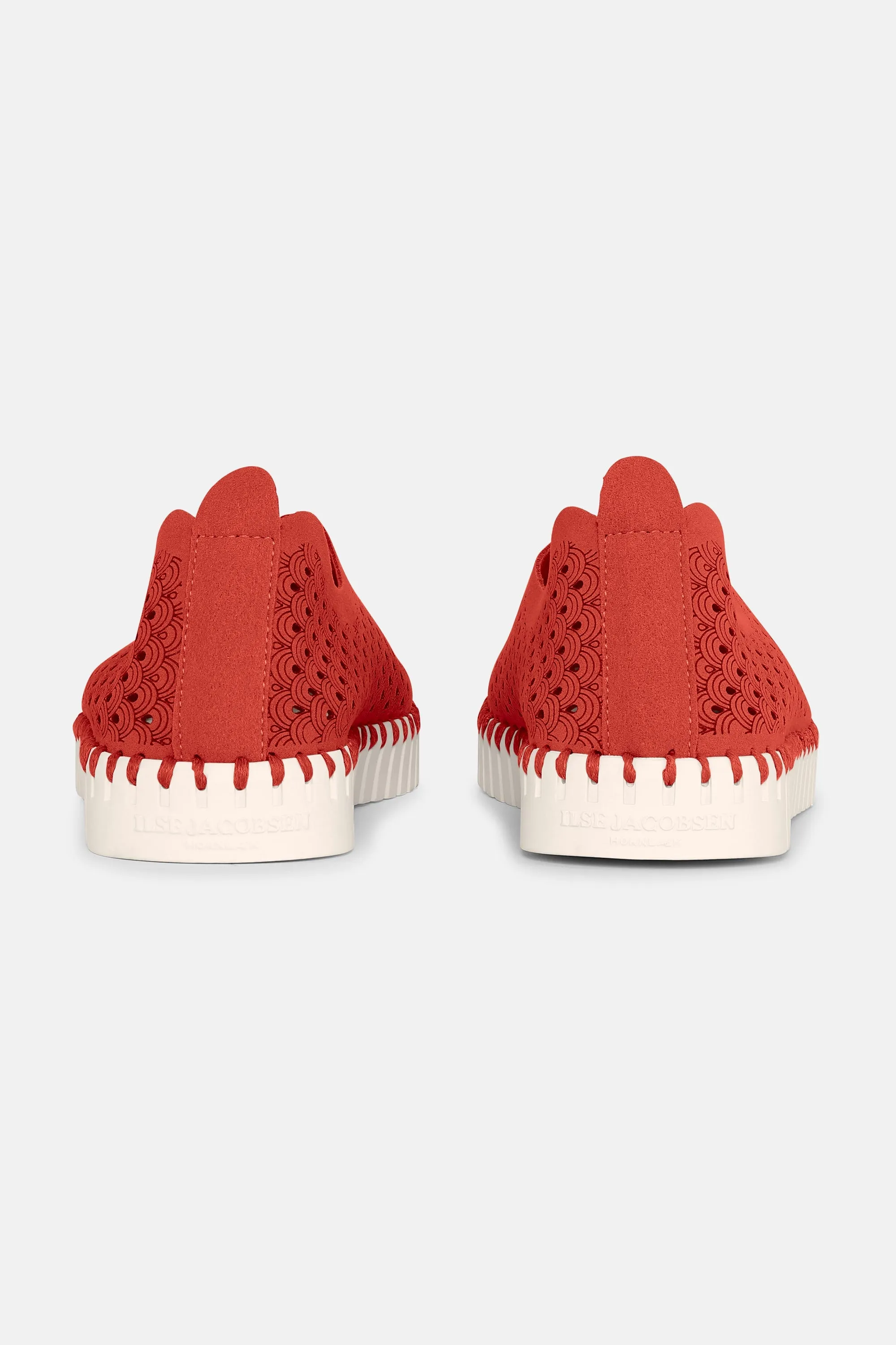 Tulip Slipper - Deep Red