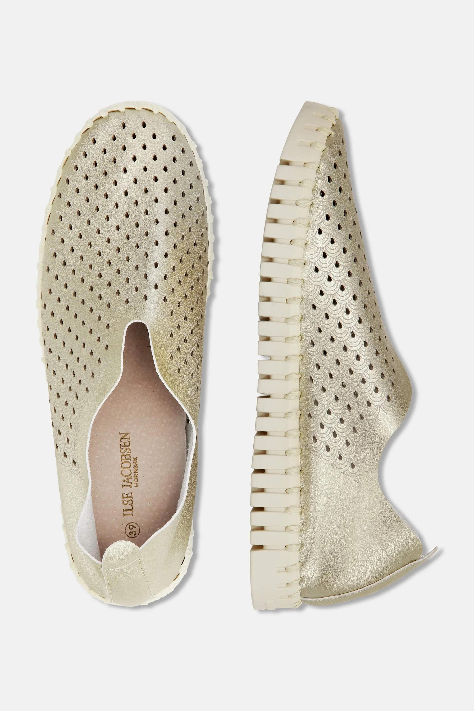 Tulip Slipper Metallic - Platin
