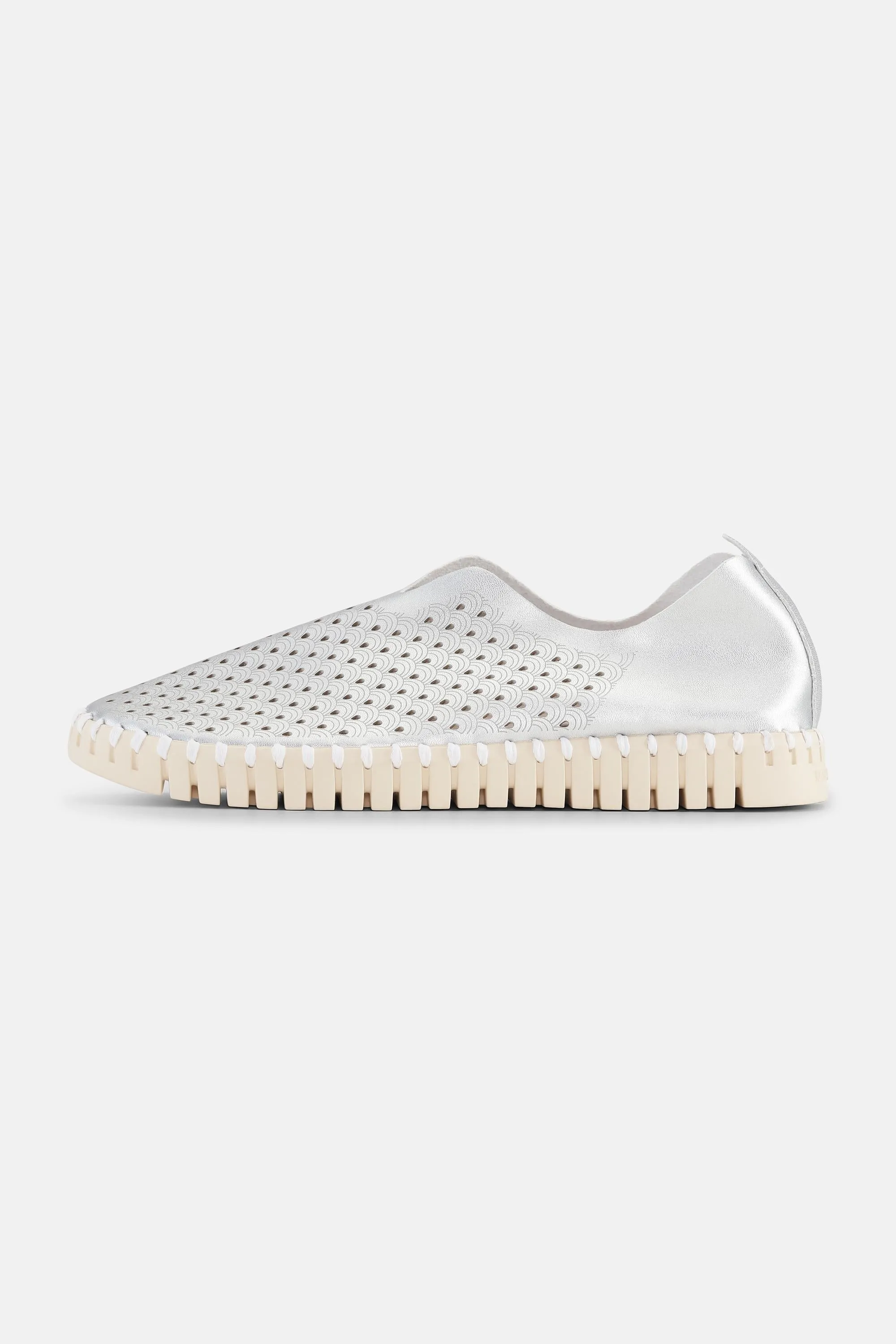 Tulip Slipper Metallic - Silver