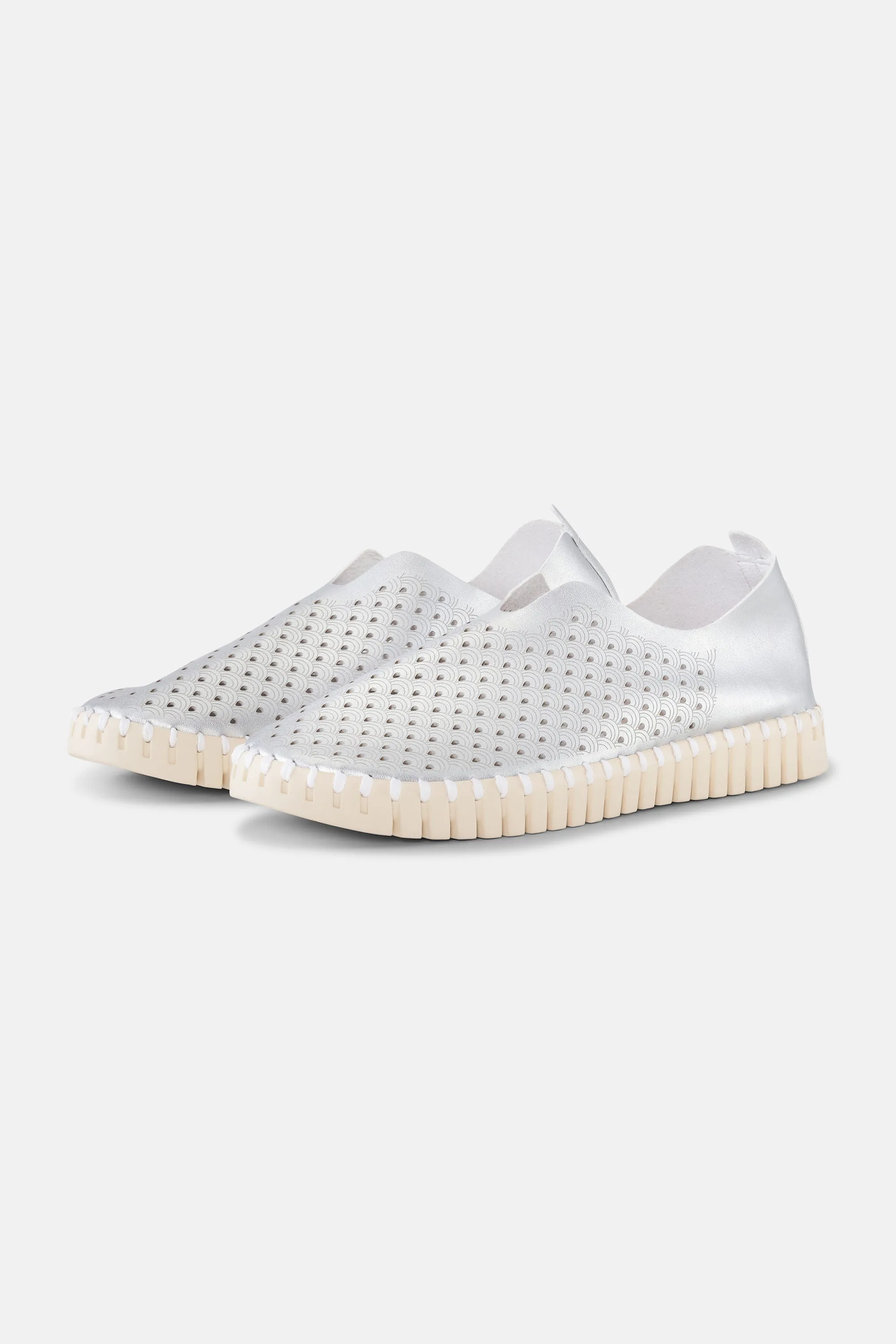 Tulip Slipper Metallic - Silver