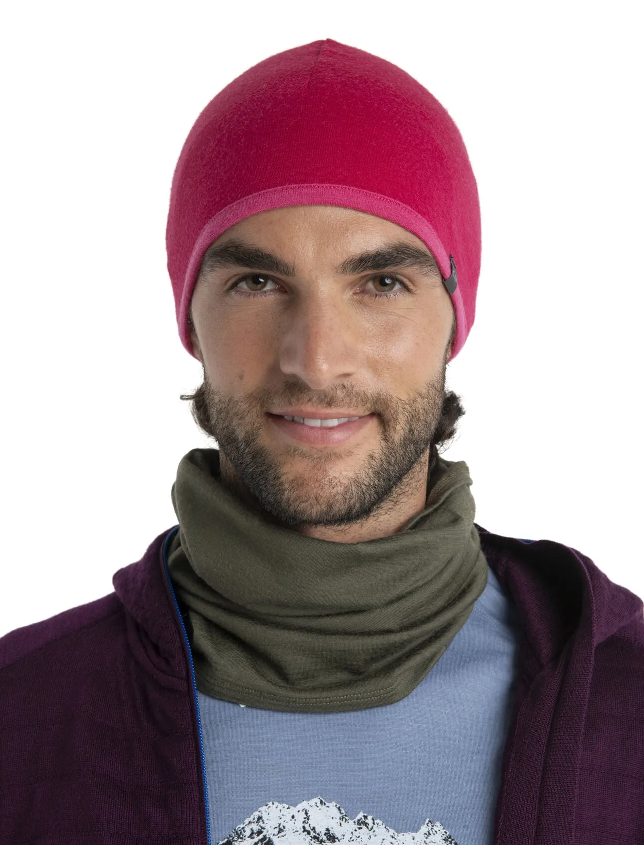 UNISEX 200 OASIS REVERSIBLE BEANIE -  ONE SIZE