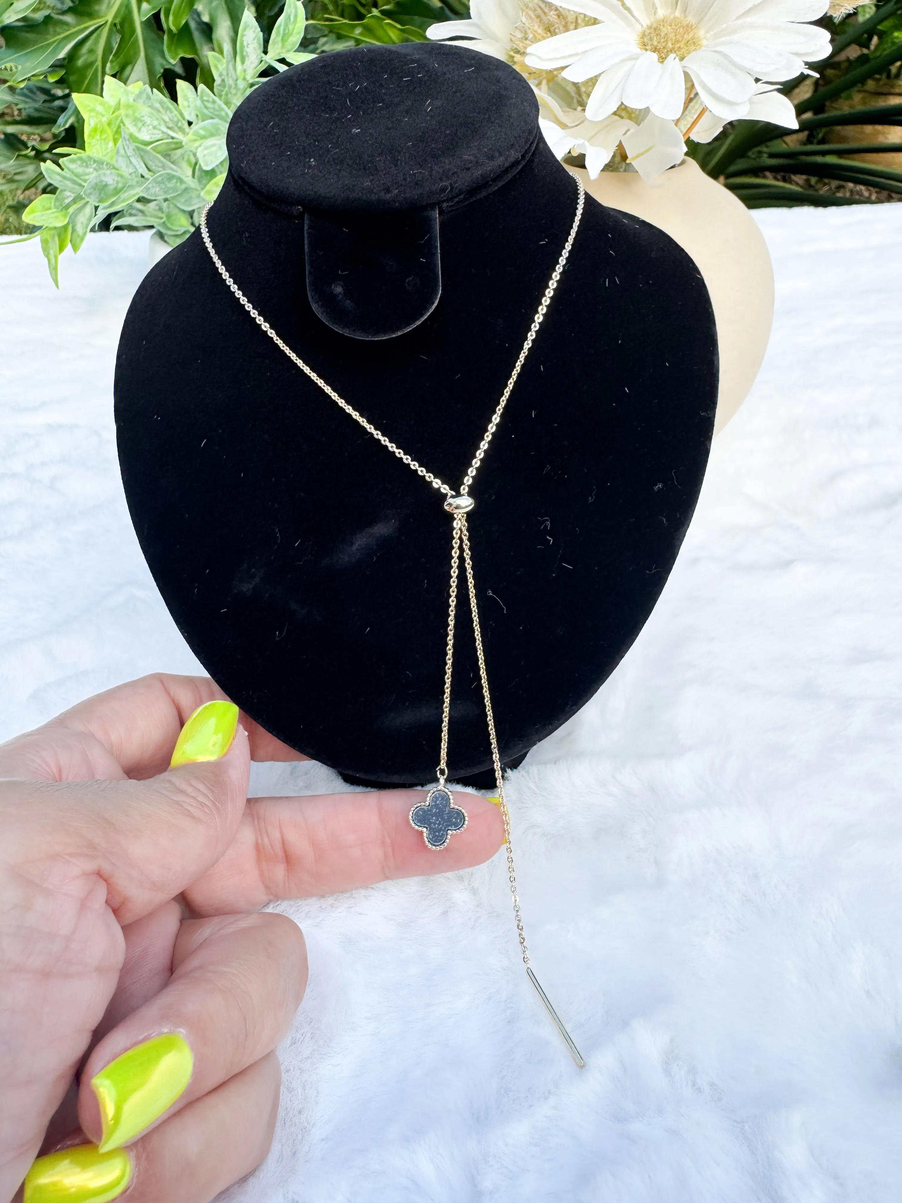 Valentina lariat necklace