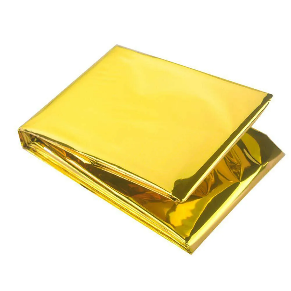 Vaude Large Rescue Blanket - Gold / Silver - 160 x 210cm