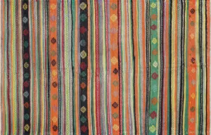 Vintage Turkish Kilim - 6'4" x 9'7"