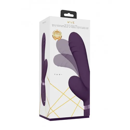 Vive Tani Vibromasseur Flexible Clitoris & Point G 21,5 Cm