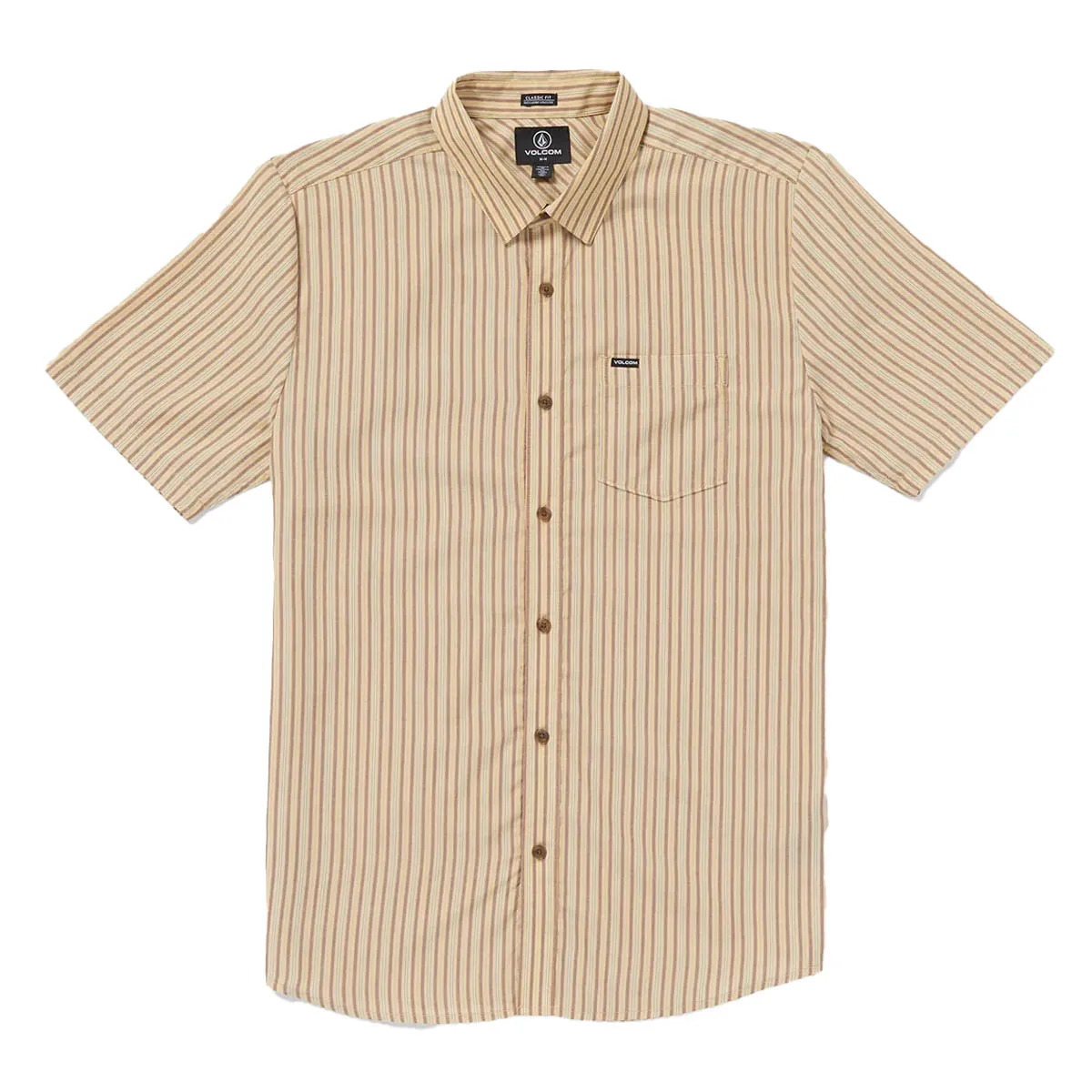Volcom - Barstone Woven Shirt Grain