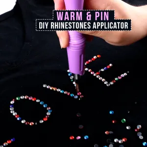 Warm & Pin - Aplicador de Strass DIY