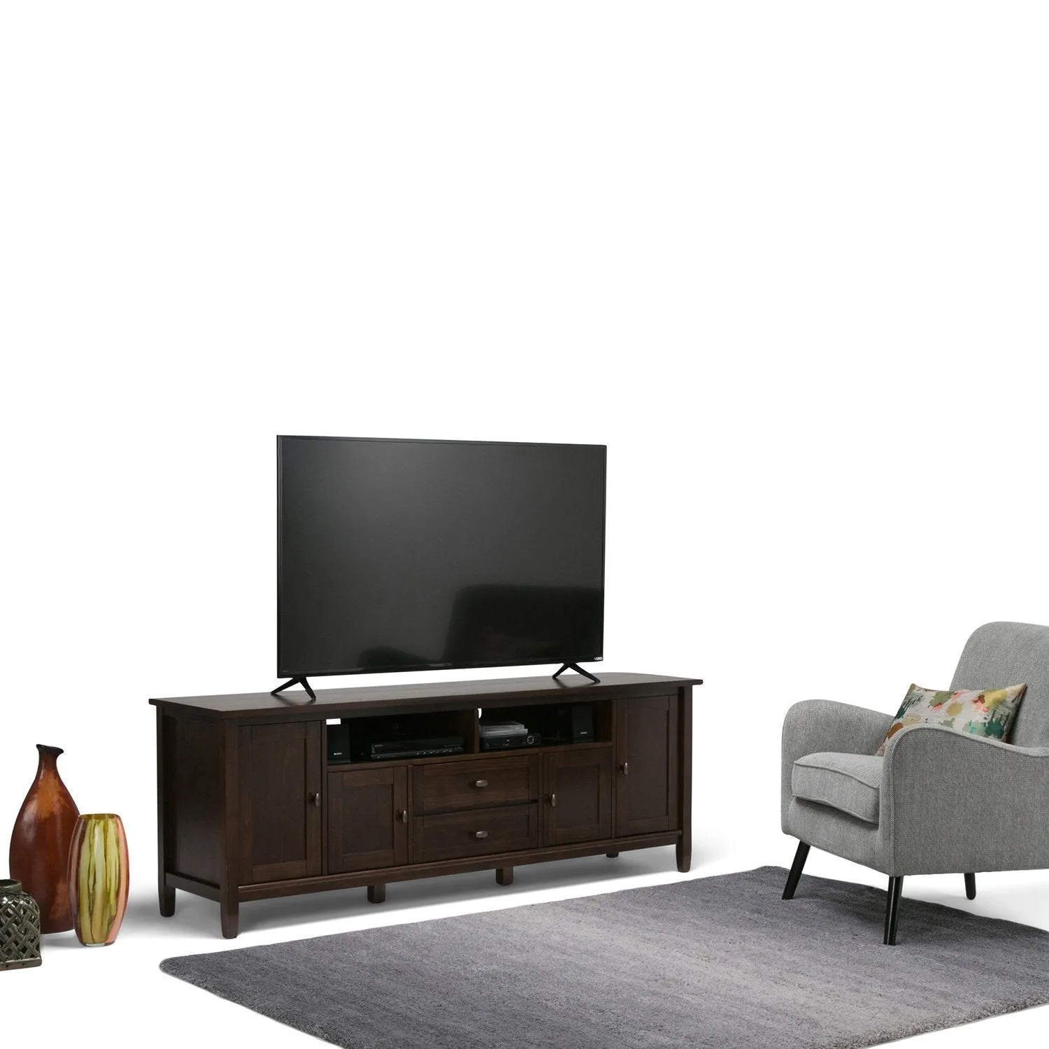 Warm Shaker 72 inch TV Media Stand