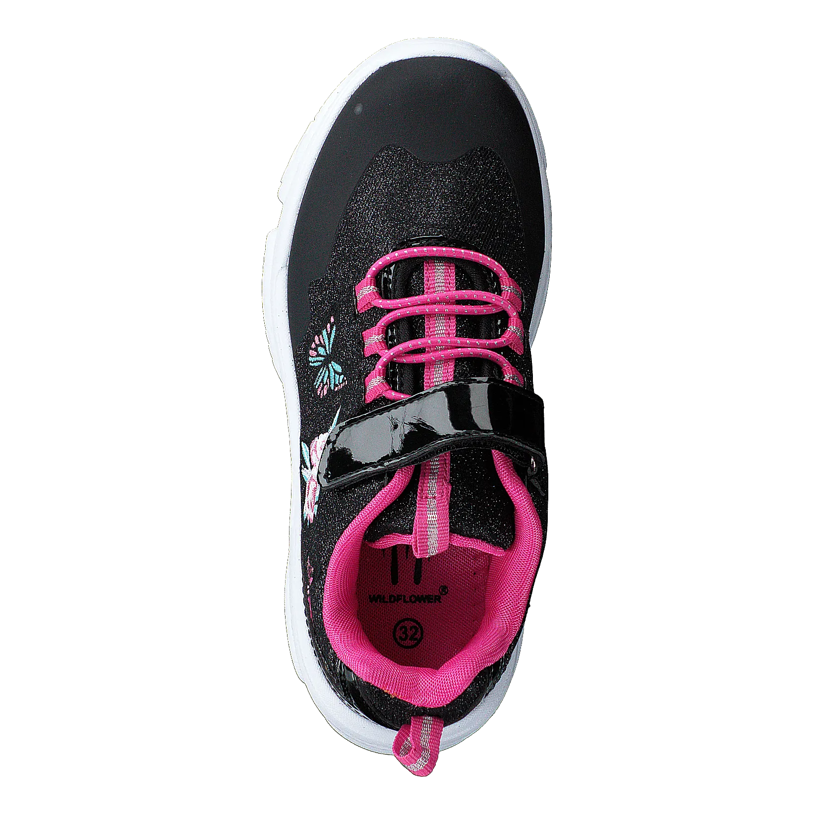 Wave Black/fuxia