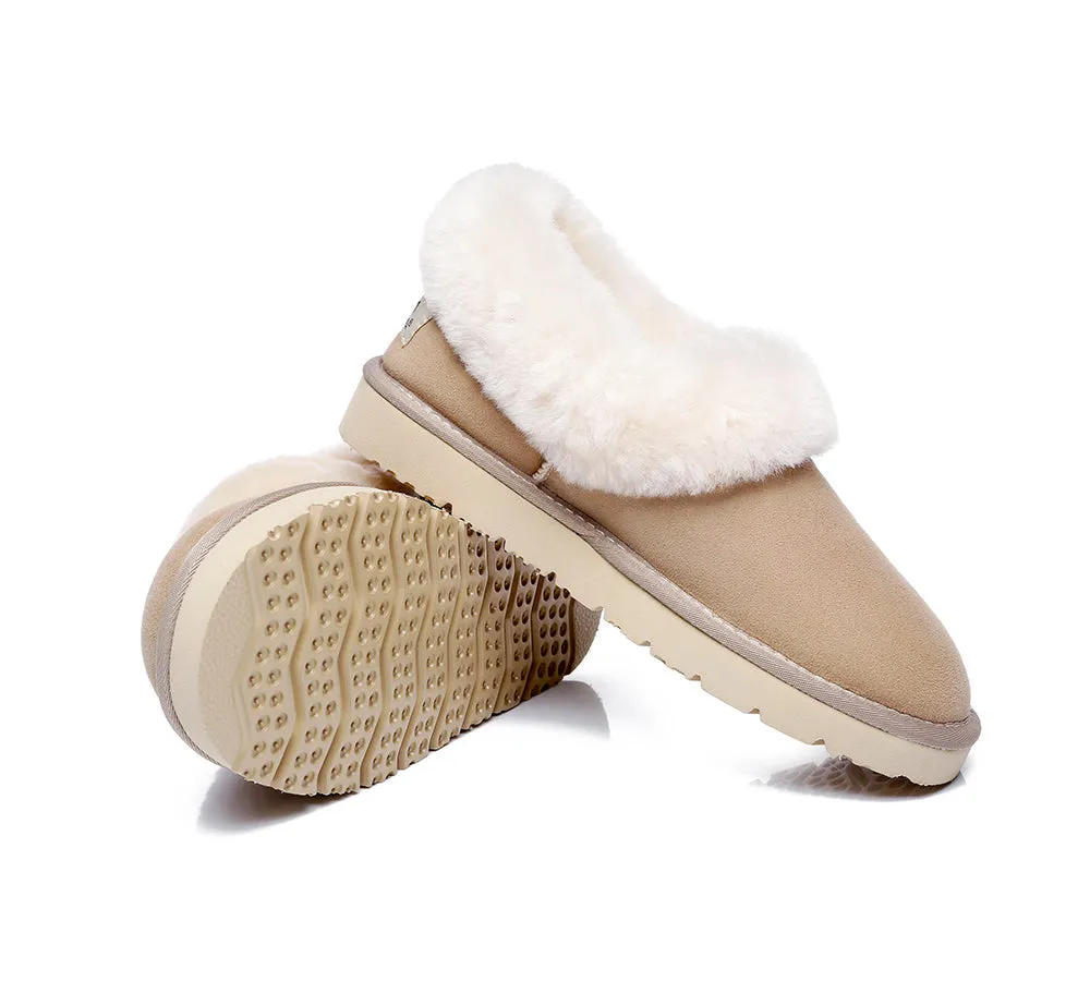 Women Slippers Clarrie Sheepskin Slippers Two Way Wear