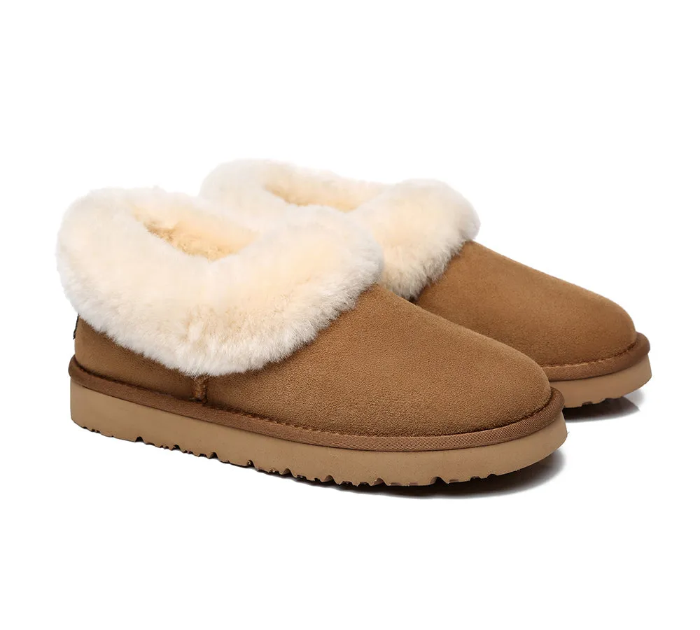 Women Slippers Clarrie Sheepskin Slippers Two Way Wear