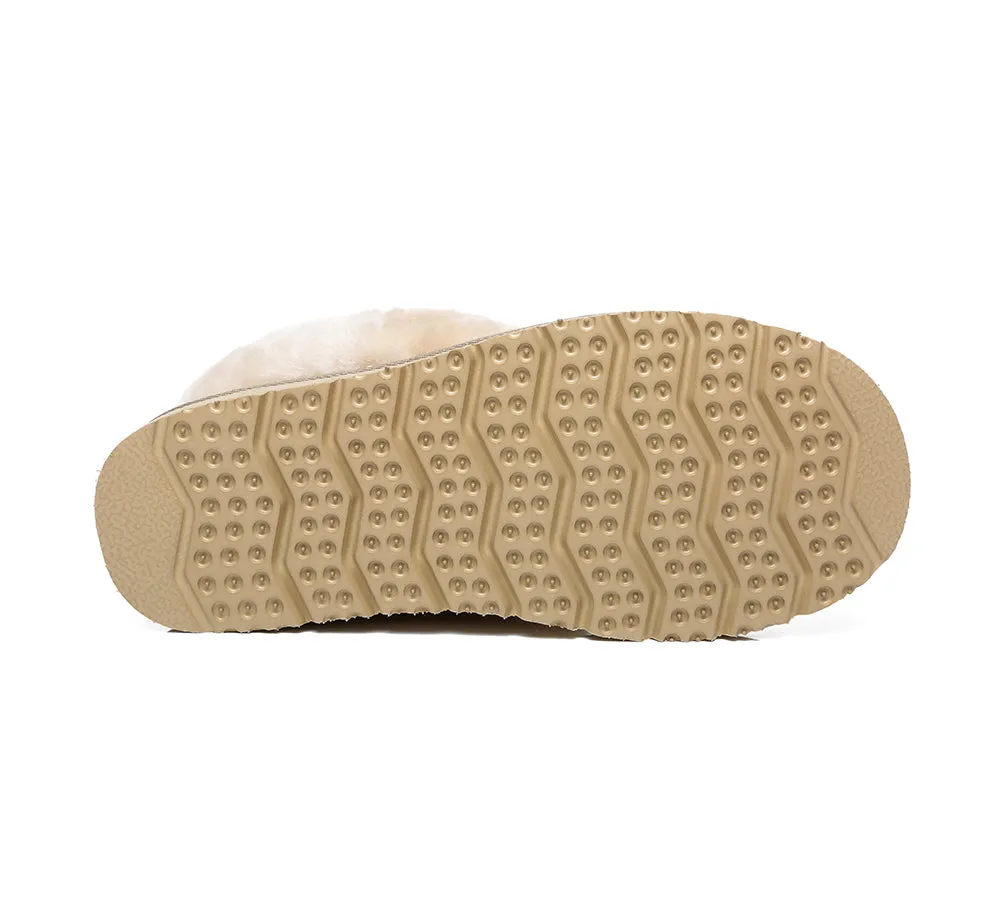 Women Slippers Clarrie Sheepskin Slippers Two Way Wear