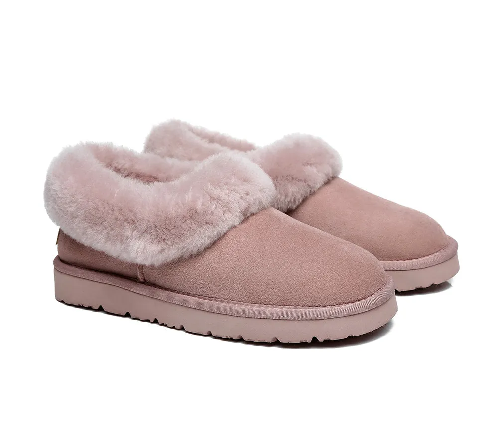 Women Slippers Clarrie Sheepskin Slippers Two Way Wear
