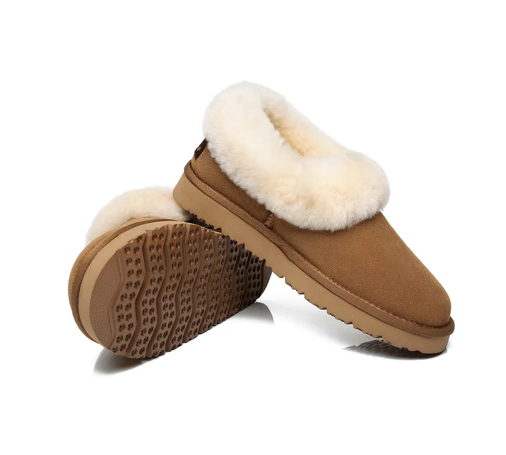 Women Slippers Clarrie Sheepskin Slippers Two Way Wear