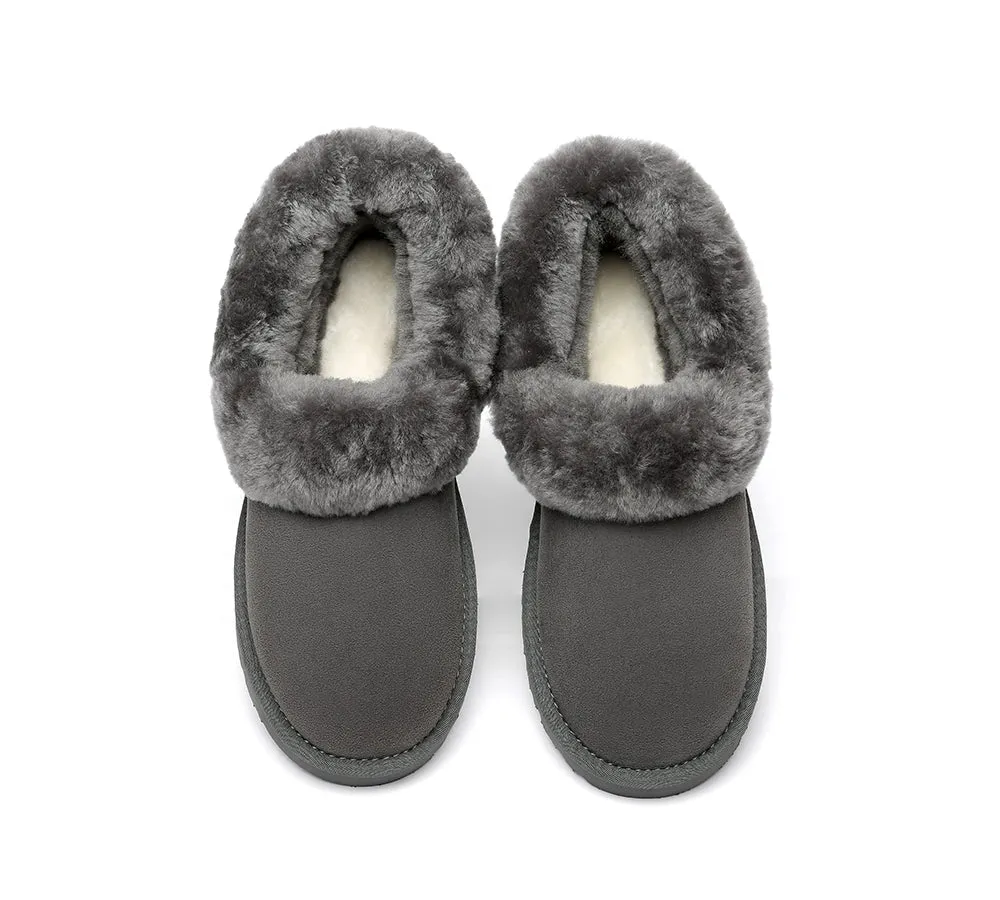 Women Slippers Clarrie Sheepskin Slippers Two Way Wear