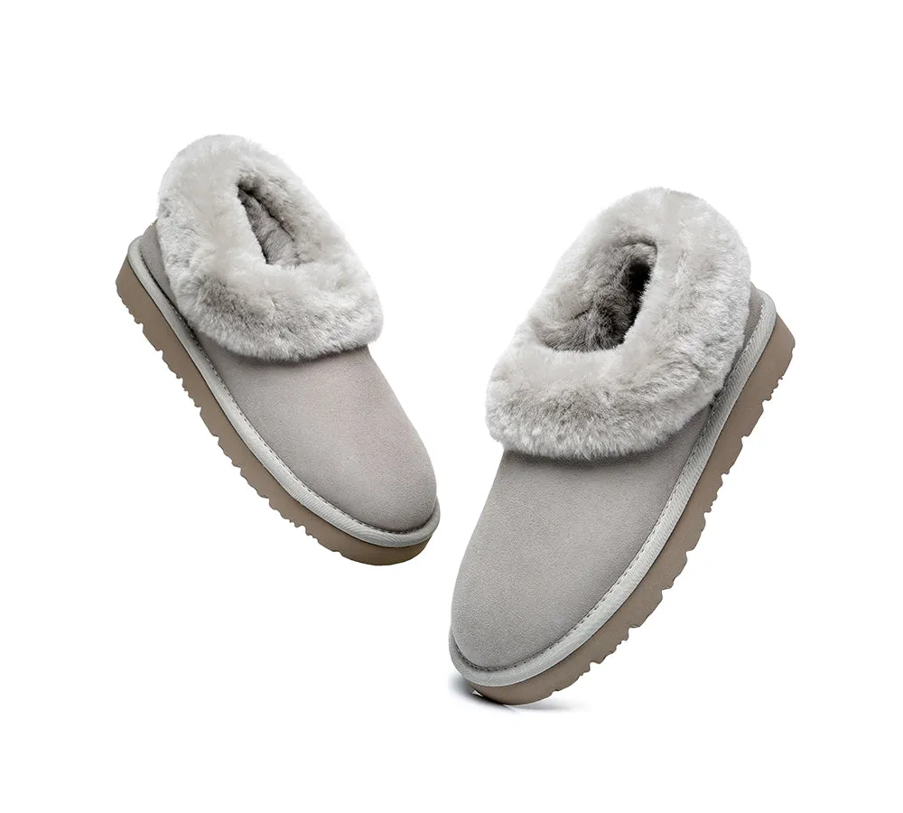 Women Slippers Clarrie Sheepskin Slippers Two Way Wear