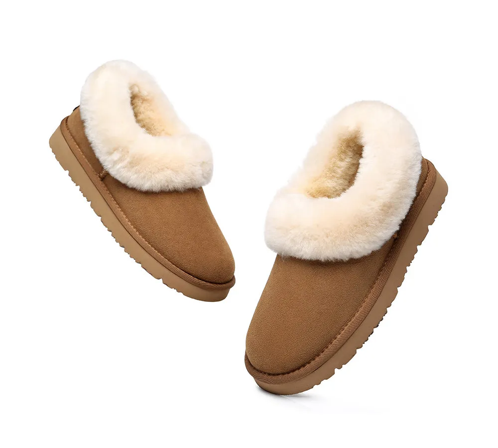 Women Slippers Clarrie Sheepskin Slippers Two Way Wear