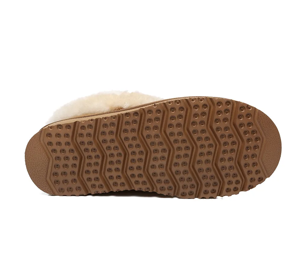 Women Slippers Clarrie Sheepskin Slippers Two Way Wear