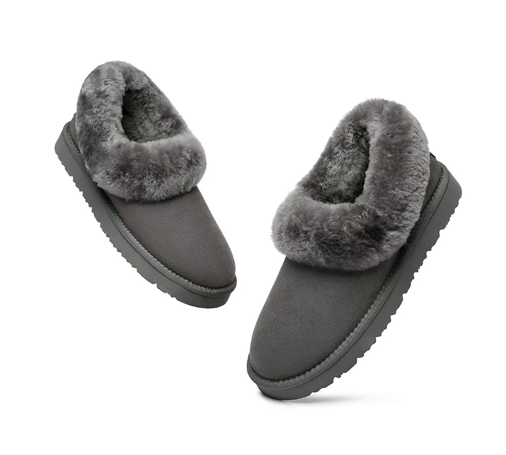 Women Slippers Clarrie Sheepskin Slippers Two Way Wear